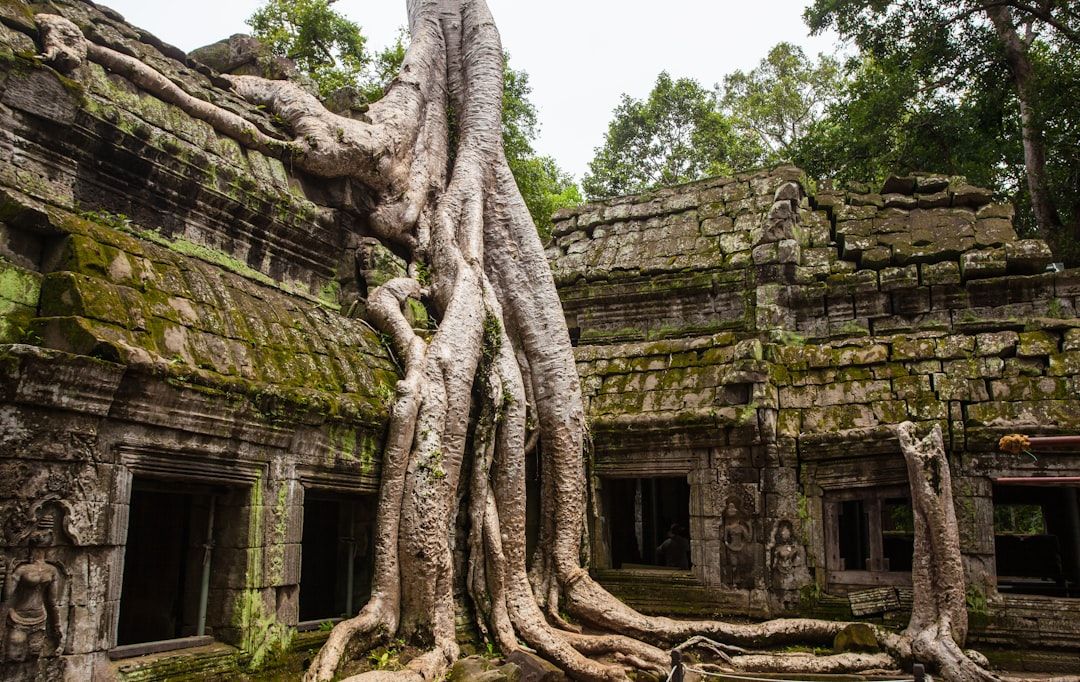 Cambodia traditional architecture historic
